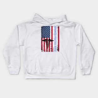 American Flag Avp Nurse Advanced Practice Nurse Premium Kids Hoodie